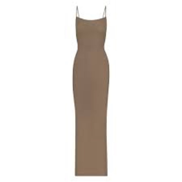 #153. NWT SOFT LOUNGE LONG SLIP DRESS - Picture 2 of 3